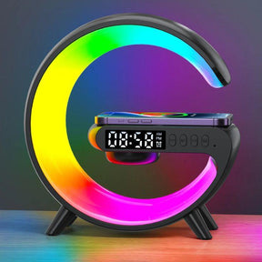 Led Wireless Charger Speaker